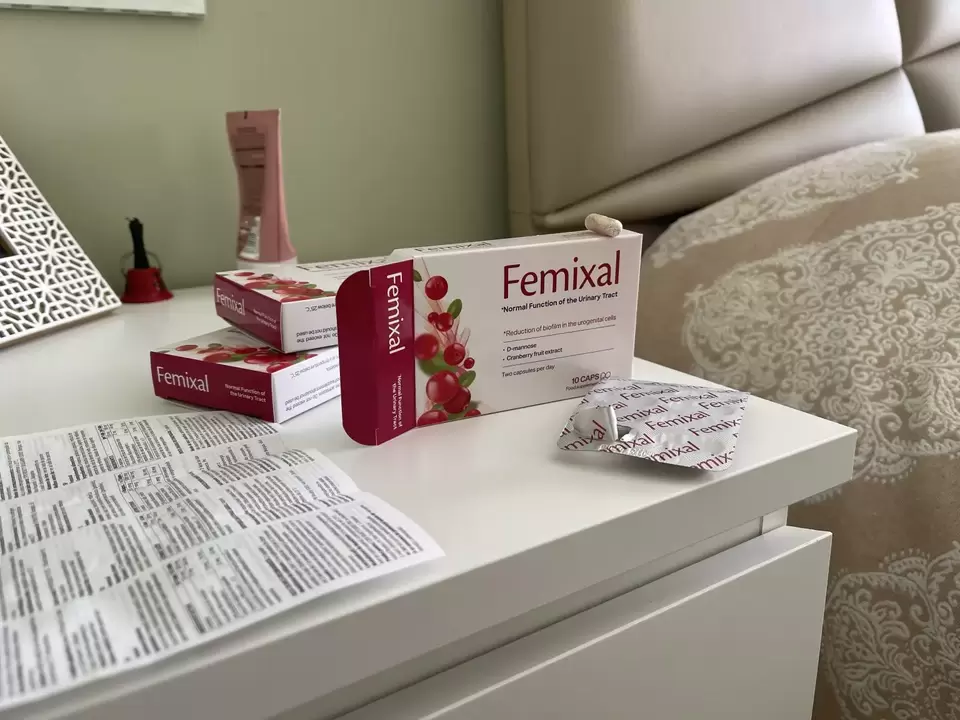 Femixal kapsule iz urina inkontinence